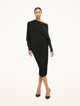 VISCOSE KNIT DRESS