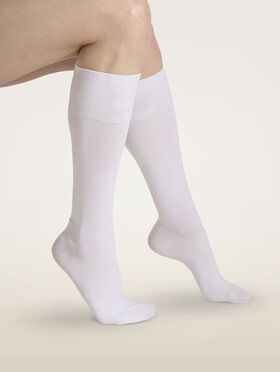 STRETCH COTTON KNEE-HIGHS