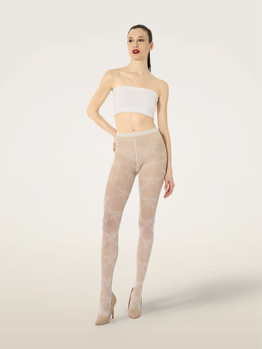 FLORAL LACE TIGHTS FLORAL LACE TIGHTS