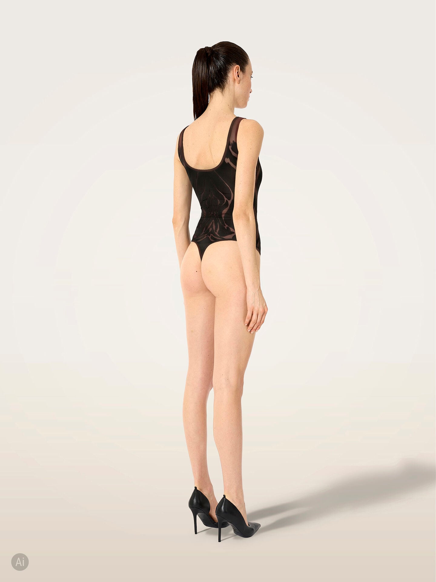 ROSE SHADOW SLEEVELESS ST.BODY ROSE SHADOW SLEEVELESS ST.BODY