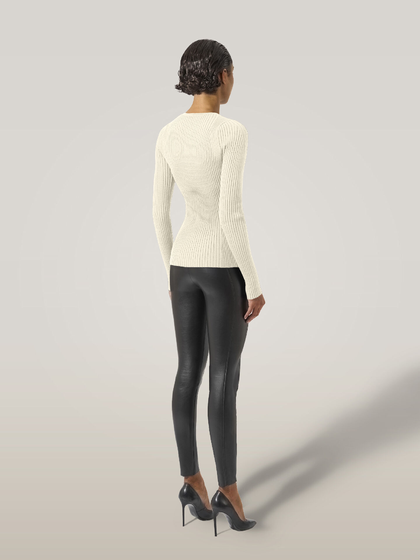 FINE MERINO RIB TOP L. SLEEVES FINE MERINO RIB TOP L. SLEEVES