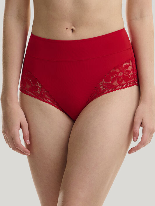 LACE HIGH WAIST BRIEF LACE HIGH WAIST BRIEF