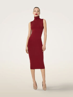 SEAMLESS WOOL DRESS