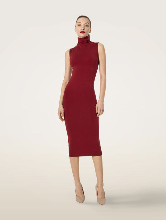 SEAMLESS WOOL DRESS