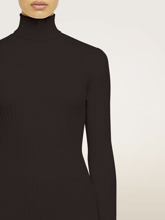 MERINO RIB DRESS