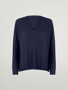MERINO BLEND TOP LONG SLEEVES