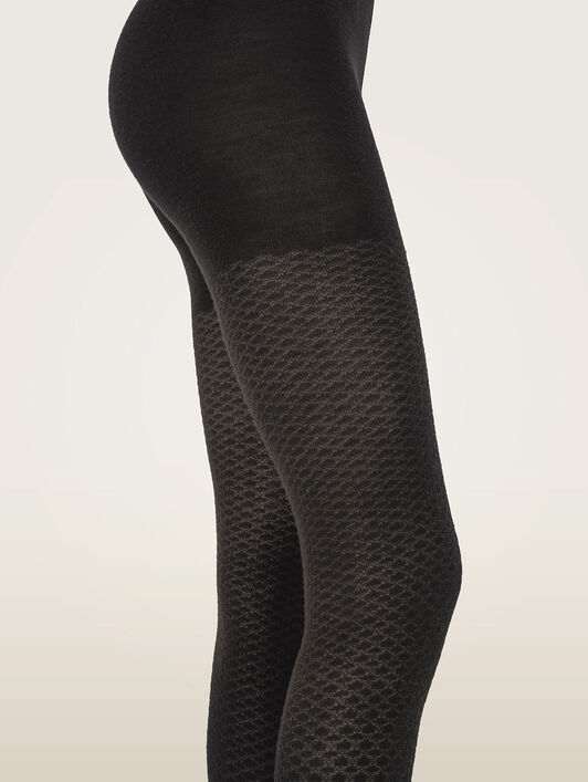 MERINO PATTERN TIGHTS