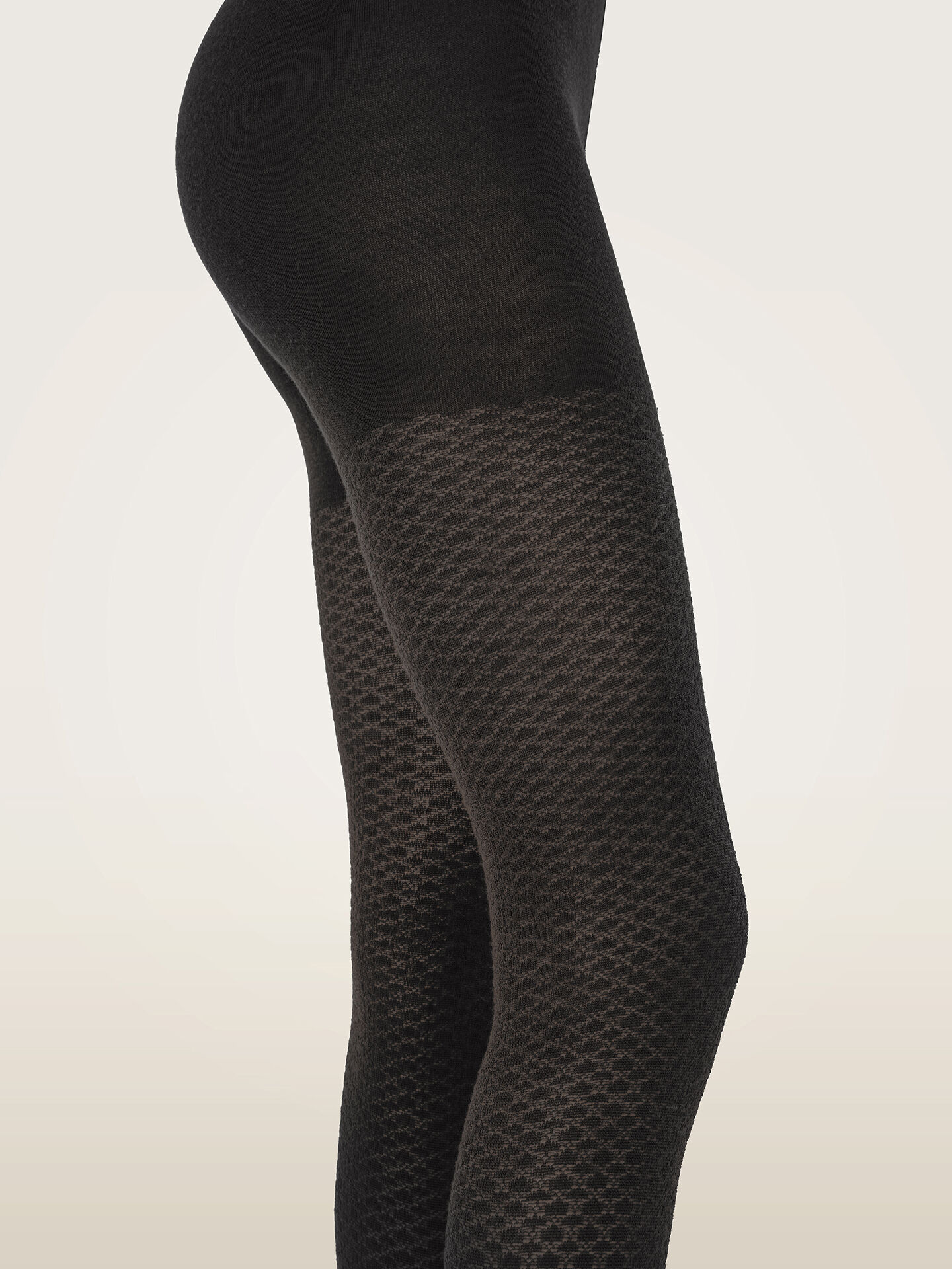 MERINO PATTERN TIGHTS