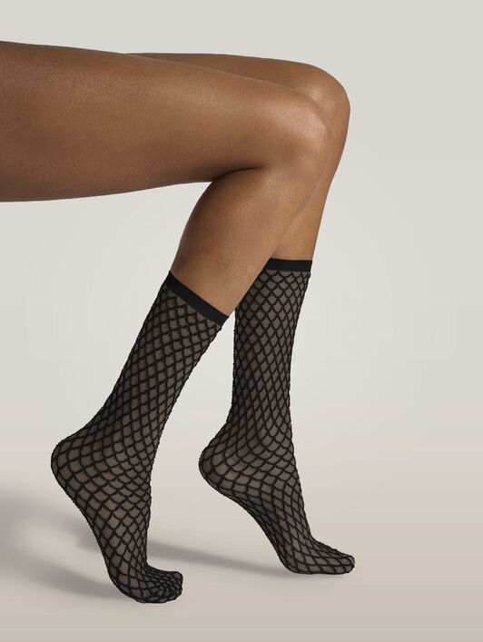 VELVET NET ILLUSION SOCKS VELVET NET ILLUSION SOCKS