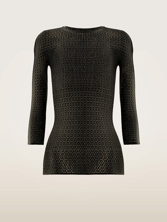 DAISY NET TOP LONG SLEEVES