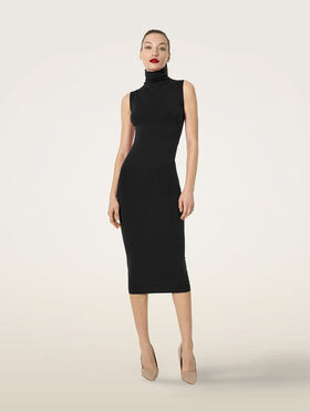 SEAMLESS WOOL DRESS