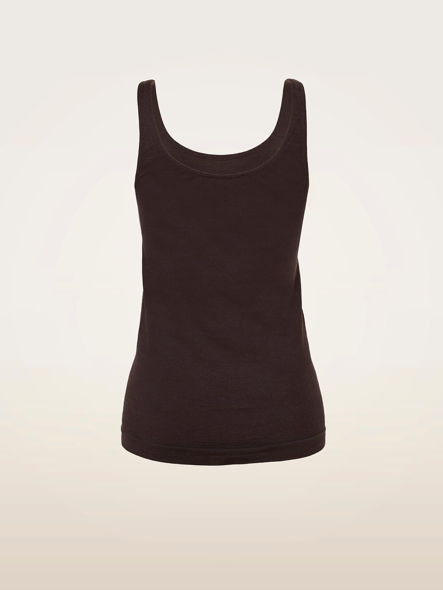 PURE WOOL TOP SLEEVELESS