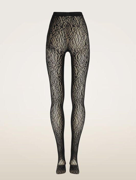 ROSE LACE EFFECT TIGHTS ROSE LACE EFFECT TIGHTS