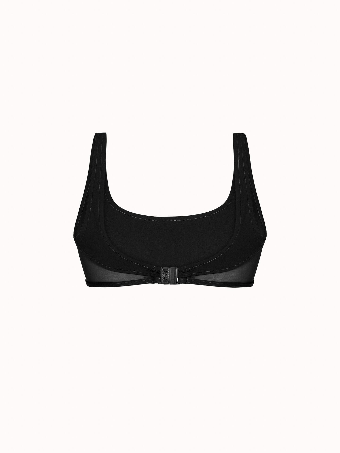 SHEER & OPAQUE SWIM TOP