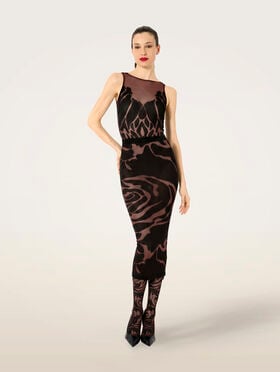 ROSE SHADOW SLEEVELESS ST.BODY