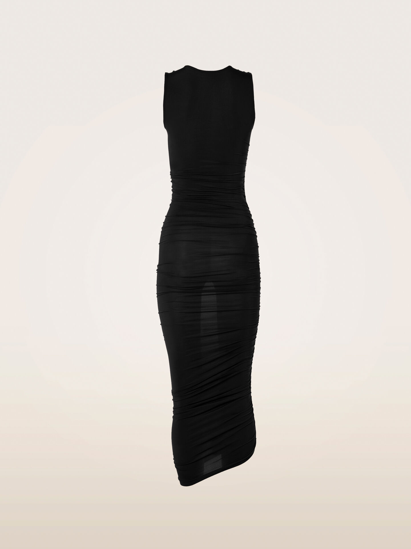 SHEER DRAPE DRESS SHEER DRAPE DRESS