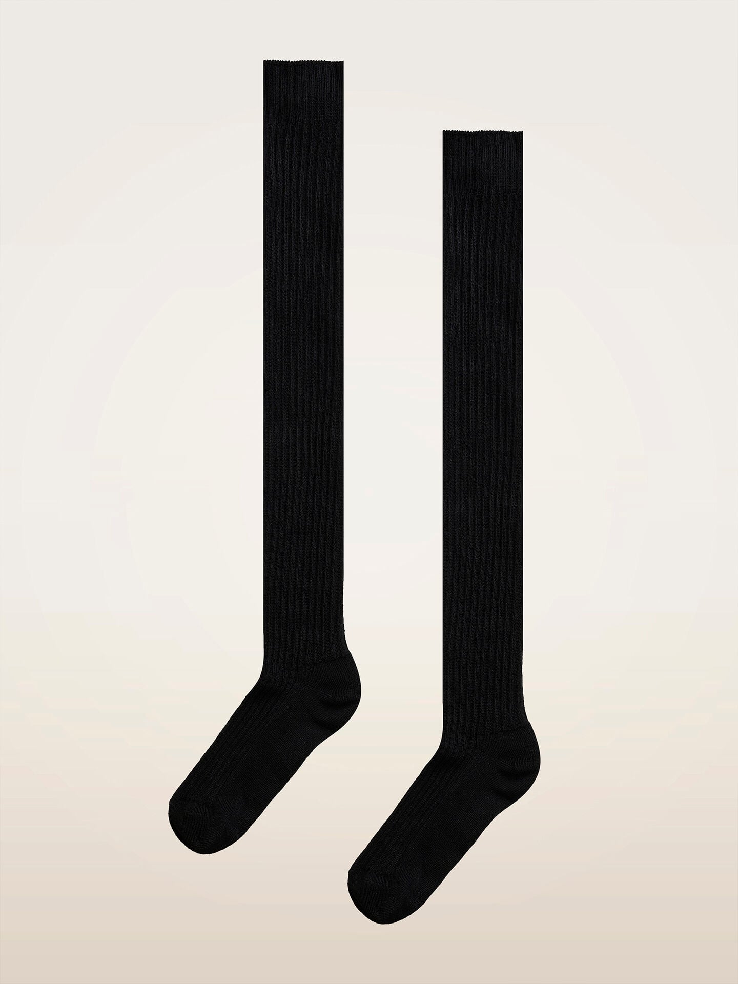WOOL RIB SOCKS