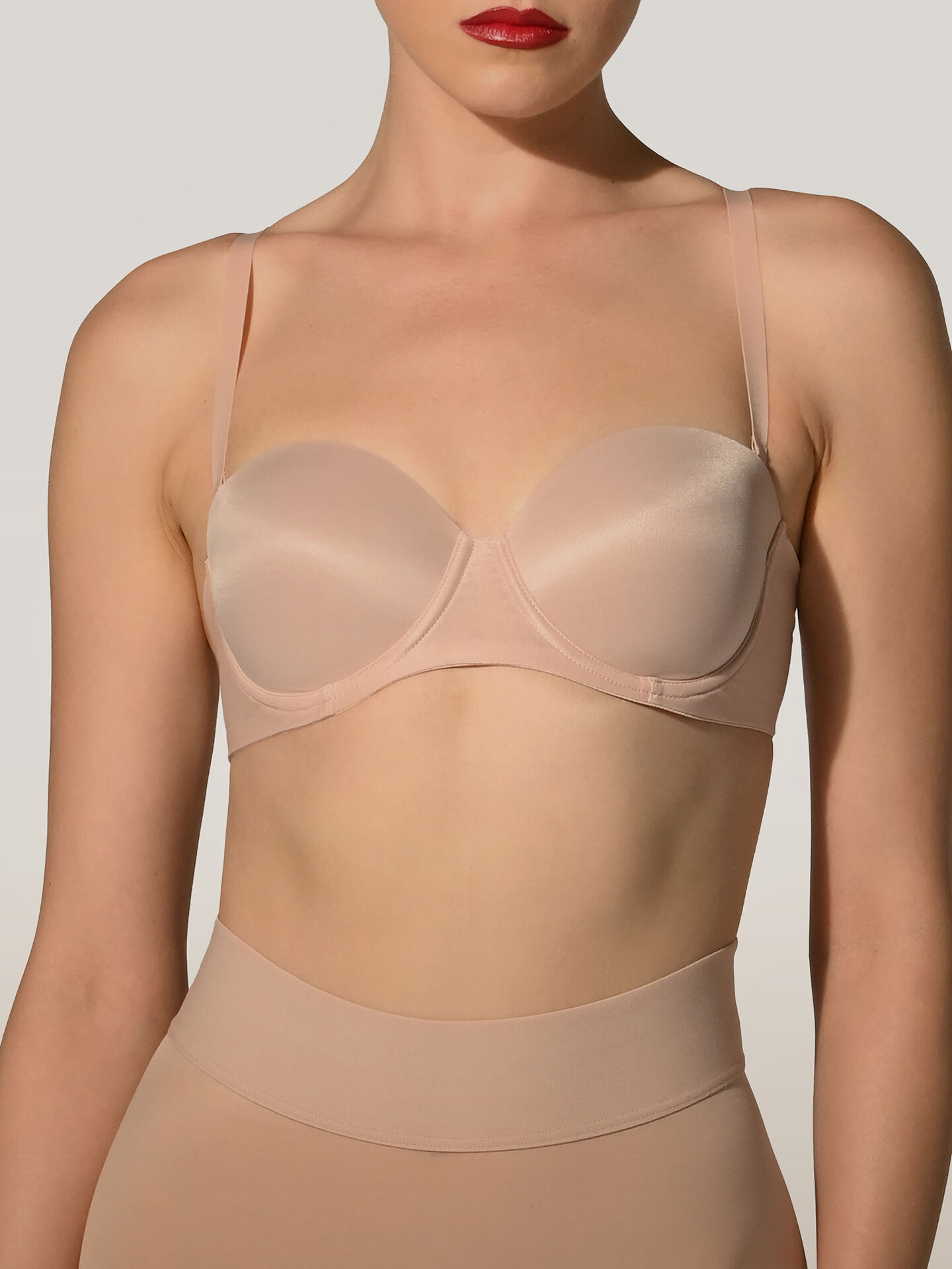 SHEER TOUCH BANDEAU BRA SHEER TOUCH BANDEAU BRA