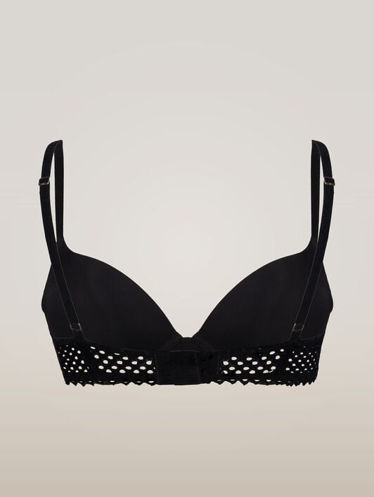 ROMANTIC NET PUSH-UP BRA