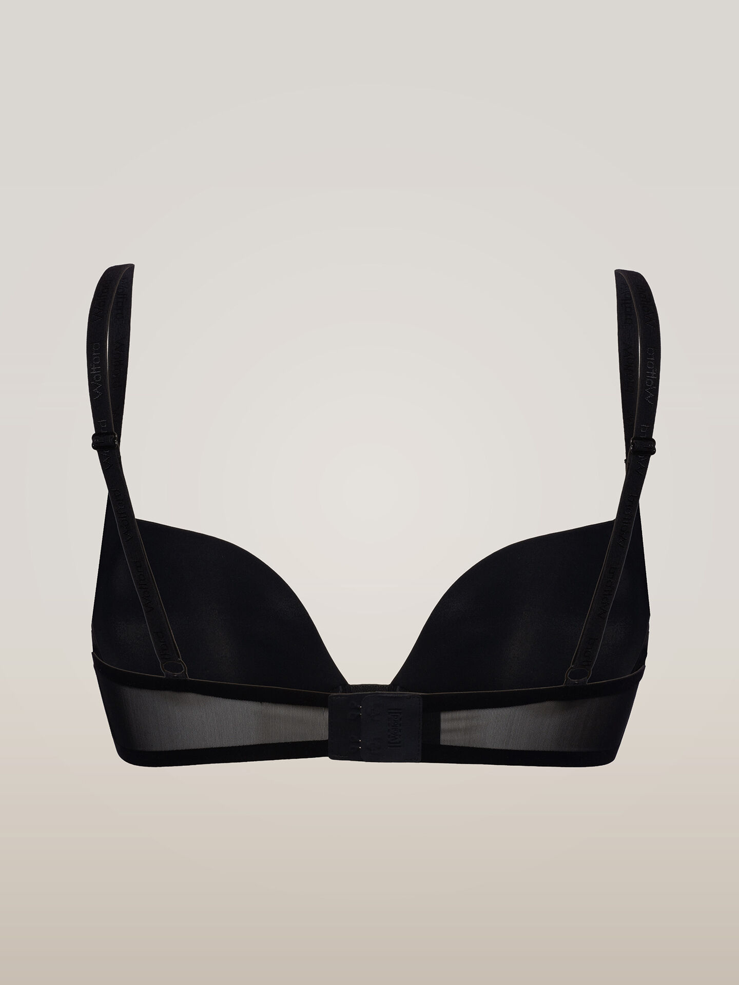 BONDED TO TULLE PUSH-UP BRA