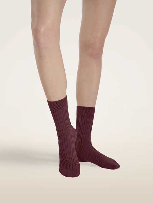 Ribbed Cashmere Blend Socks Ribbed Cashmere Blend Socks