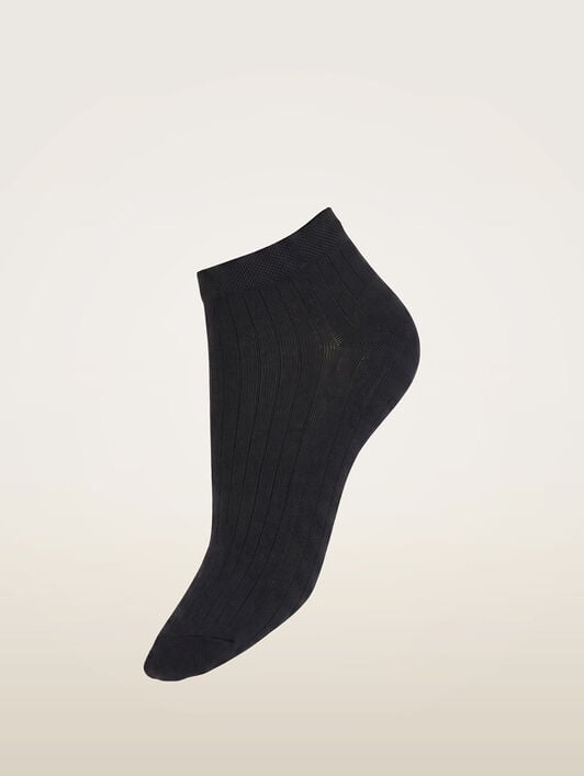 RIBBED COTTON SNEAKER SOCKS RIBBED COTTON SNEAKER SOCKS