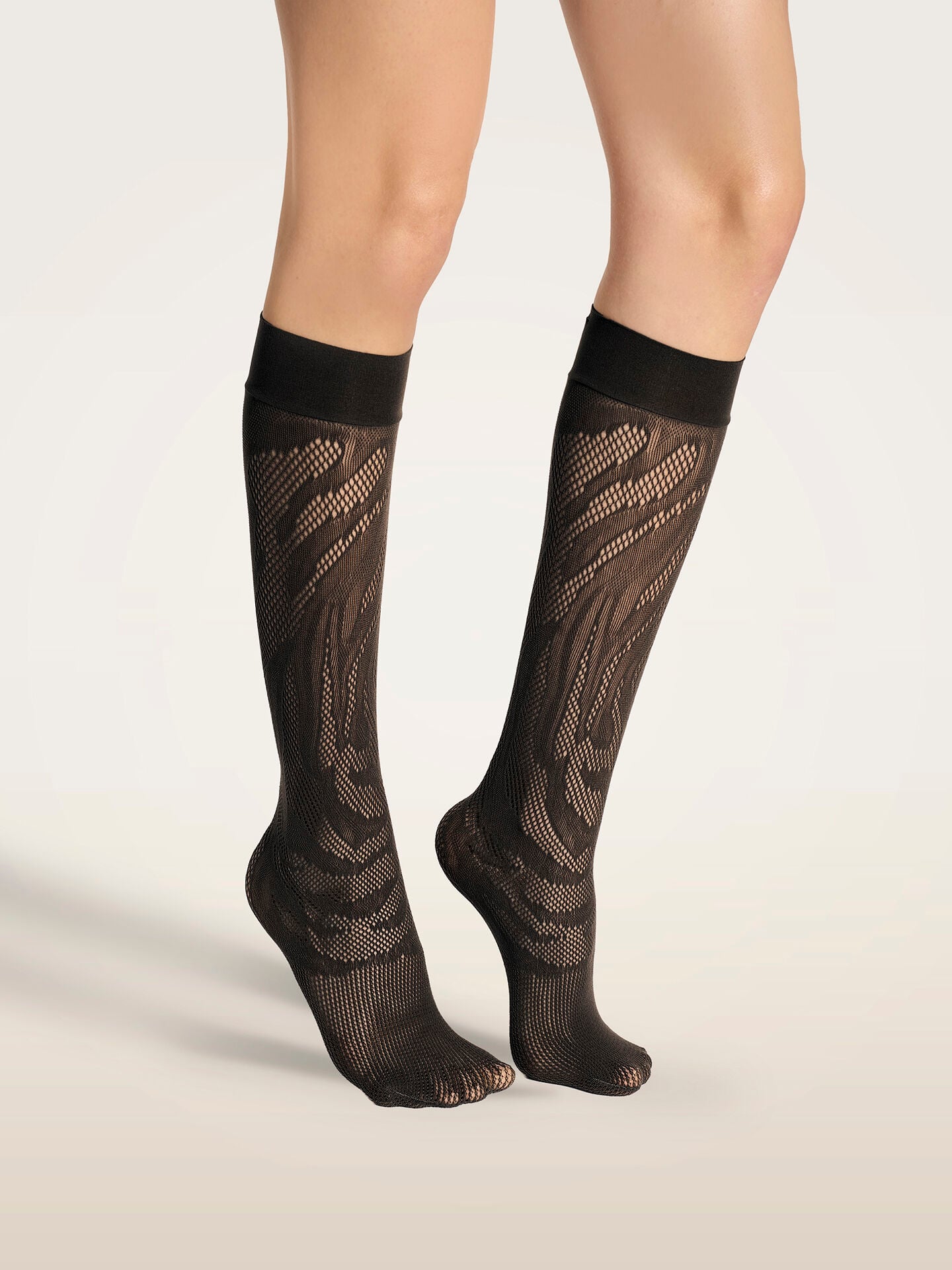ROSEBLOOM NET KNEE-HIGHS ROSEBLOOM NET KNEE-HIGHS