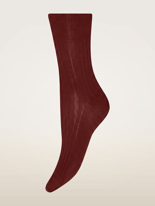 LUXURY COTTON RIB SOCKS