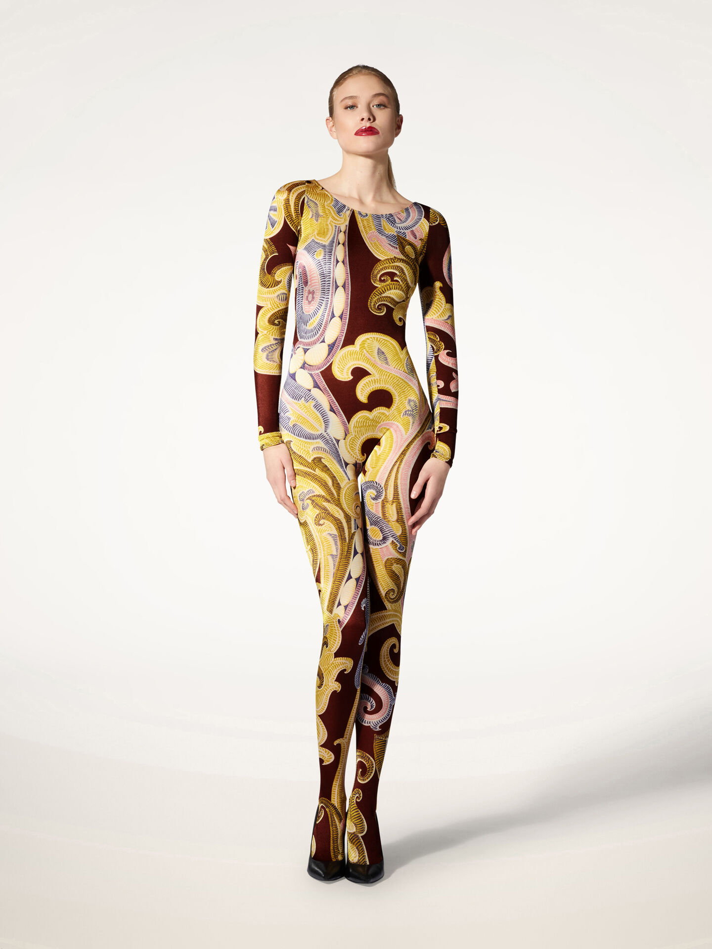 PAISLEY BAROQUE CATSUIT PAISLEY BAROQUE CATSUIT
