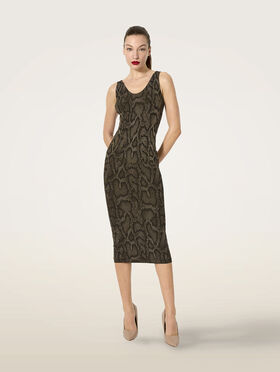 SHIMMERING PYTHON T.SLEEVELESS