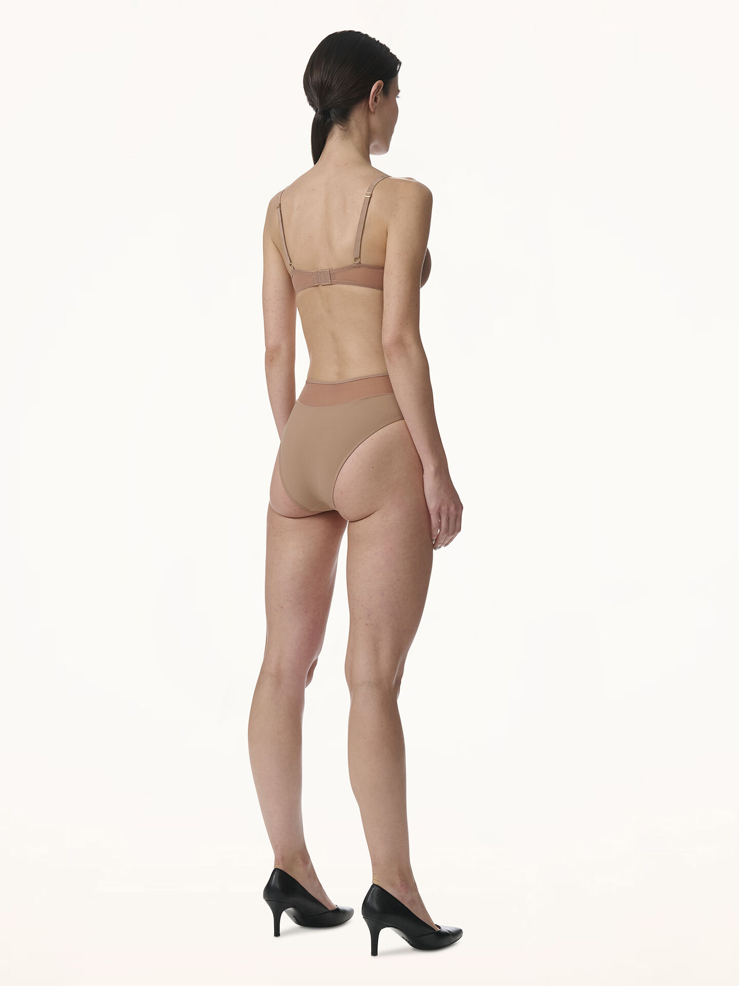 SHEER OPAQUE BANDEAU BRA SHEER OPAQUE BANDEAU BRA
