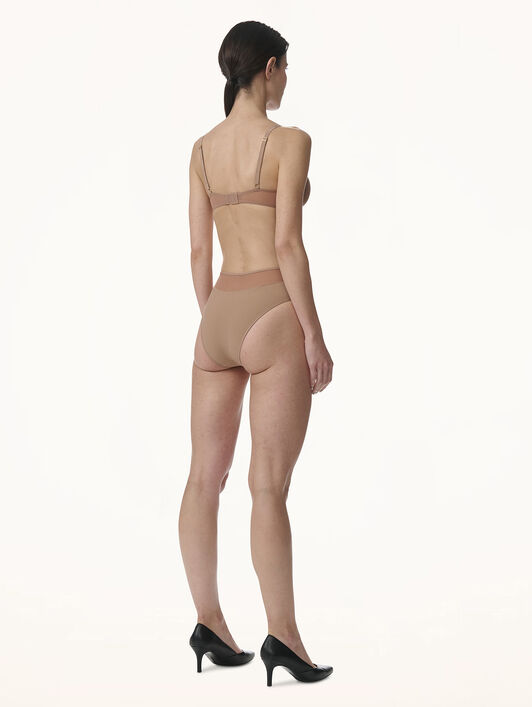SHEER OPAQUE BANDEAU BRA SHEER OPAQUE BANDEAU BRA