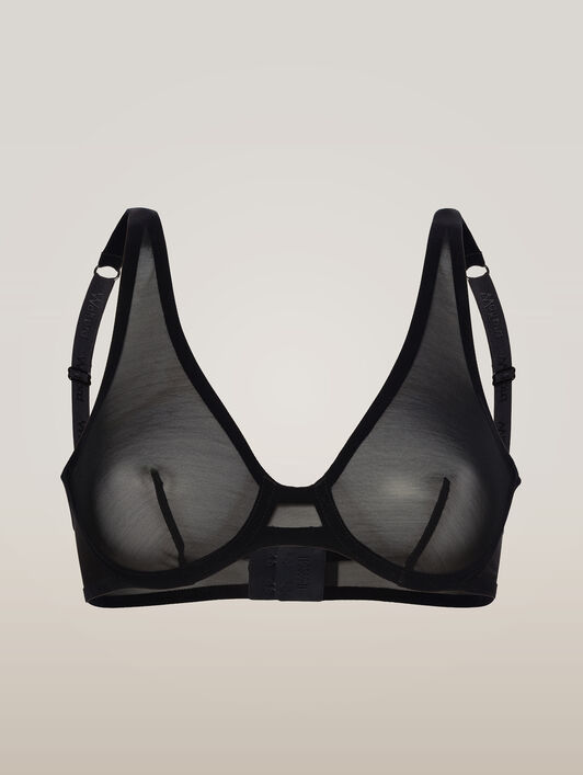 BONDED TO TULLE SKIN BRA