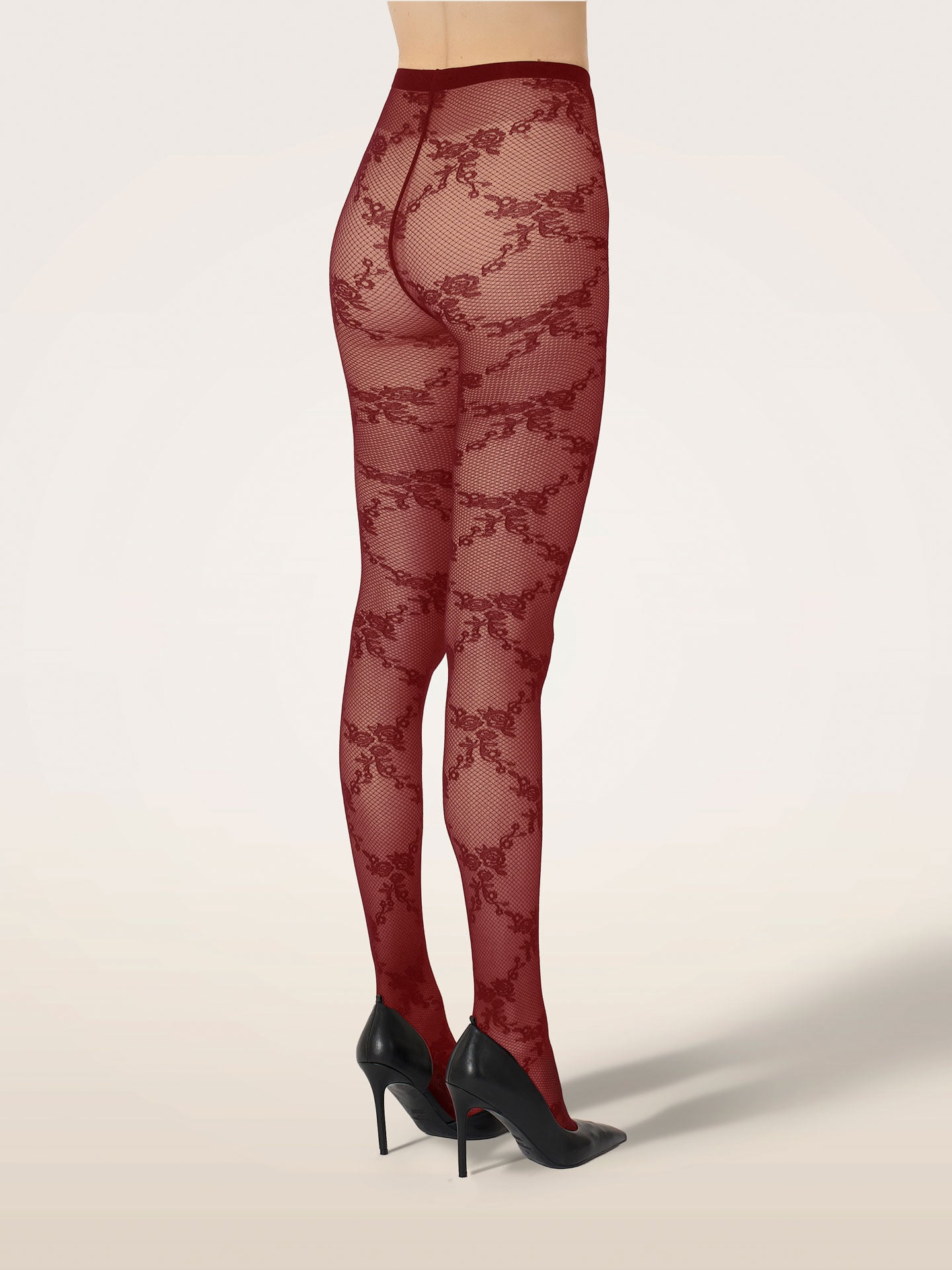 FLORAL LACE TIGHTS