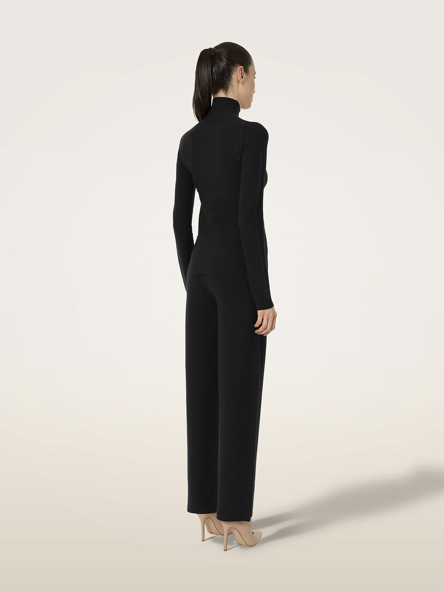 MERINO KNIT ZIPPER CARDIGAN