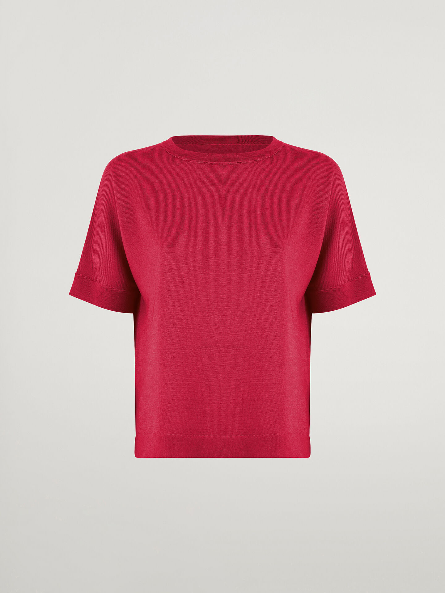 MERINO BLEND TOP SHORT SLEEVES MERINO BLEND TOP SHORT SLEEVES