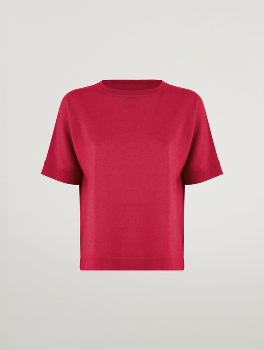 MERINO BLEND TOP SHORT SLEEVES MERINO BLEND TOP SHORT SLEEVES