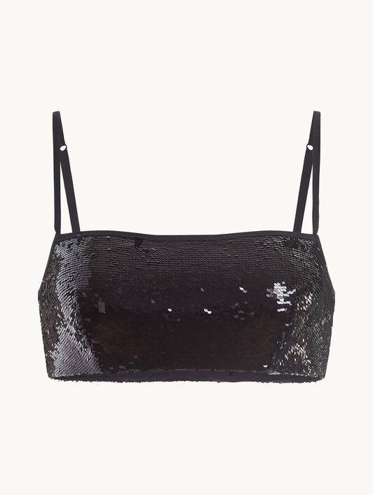 LET IT SPARKLE TRIANGLE BRA