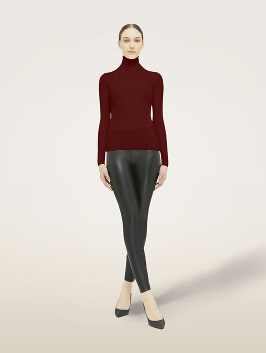 MERINO FINE RIB TOP LONG SLEEV