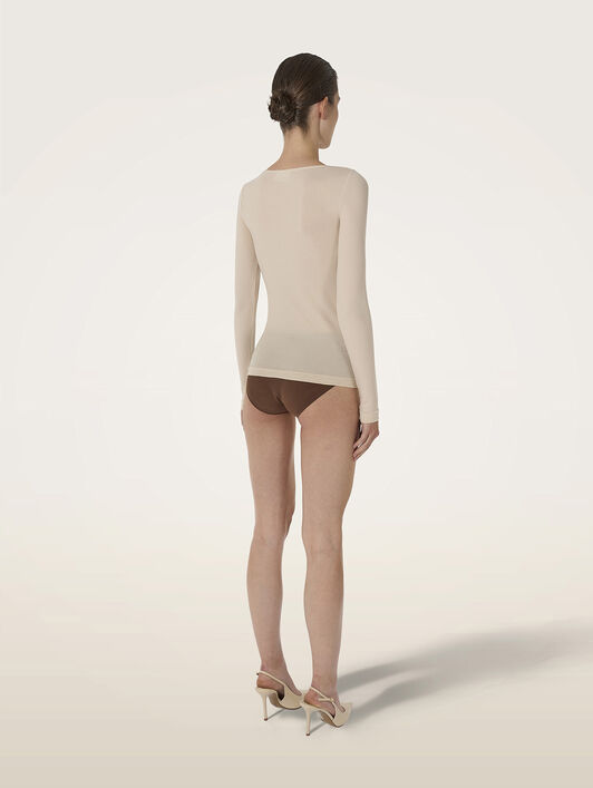 PURE WOOL TOP LONG SLEEVES PURE WOOL TOP LONG SLEEVES