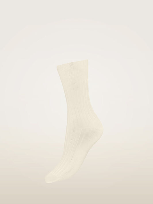 LUXURY COTTON RIB SOCKS