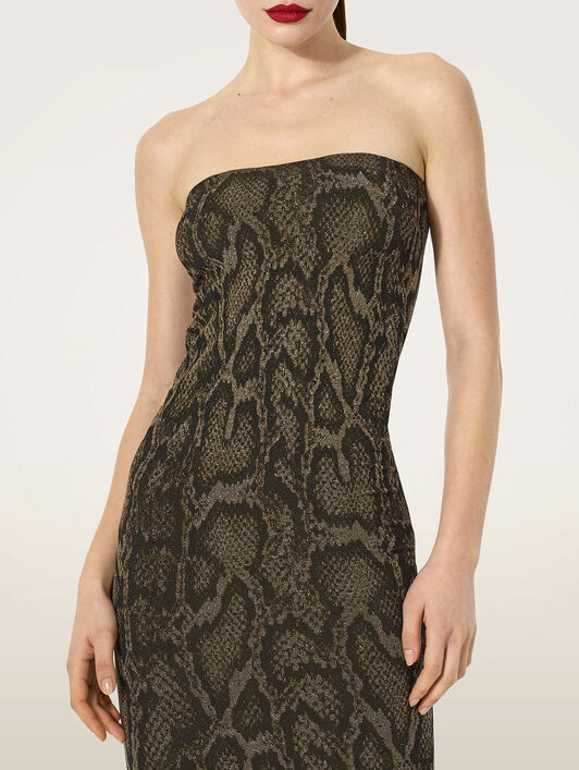 SHIMMERING PYTHON DRESS SHIMMERING PYTHON DRESS