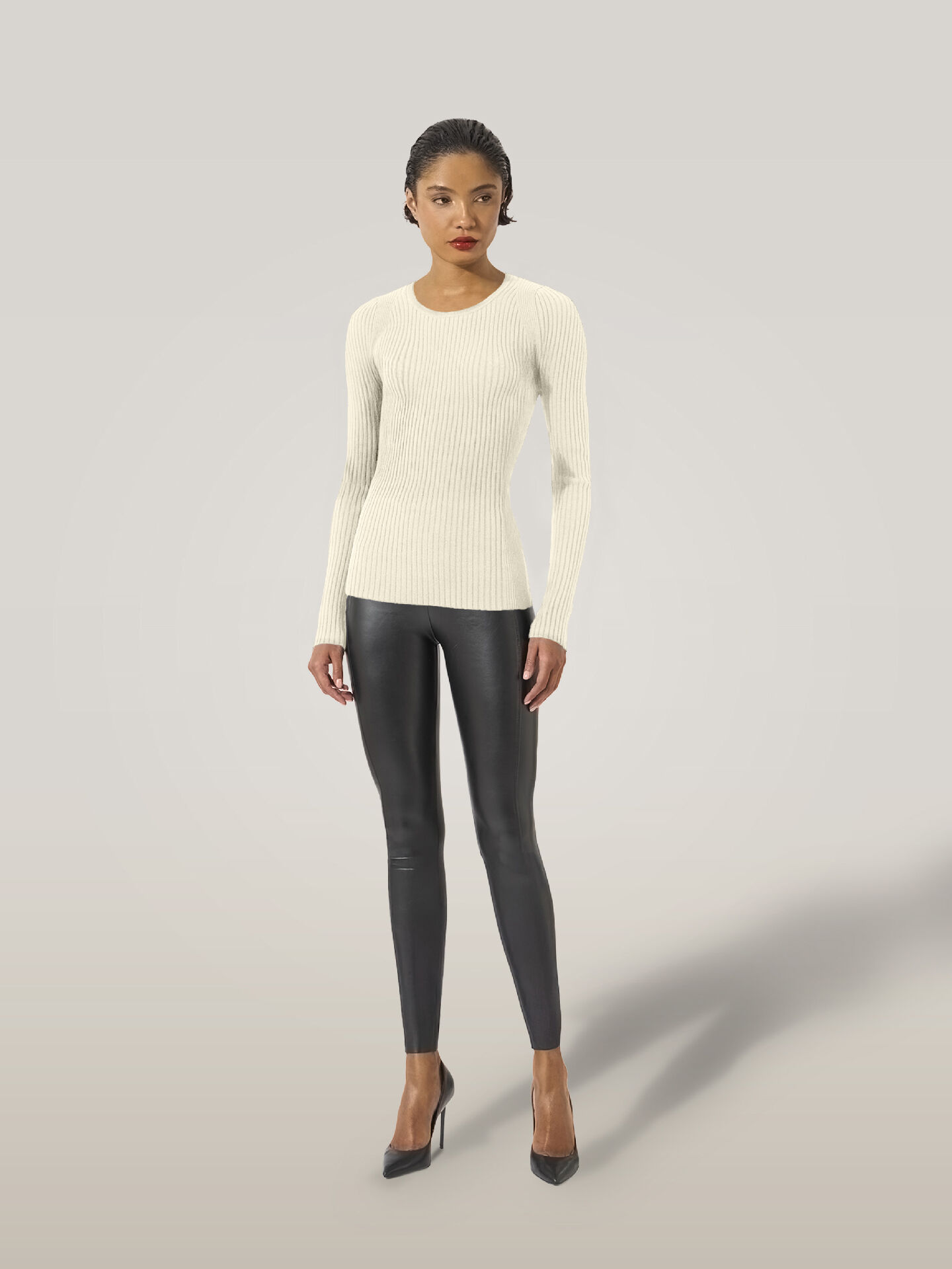 FINE MERINO RIB TOP L. SLEEVES FINE MERINO RIB TOP L. SLEEVES