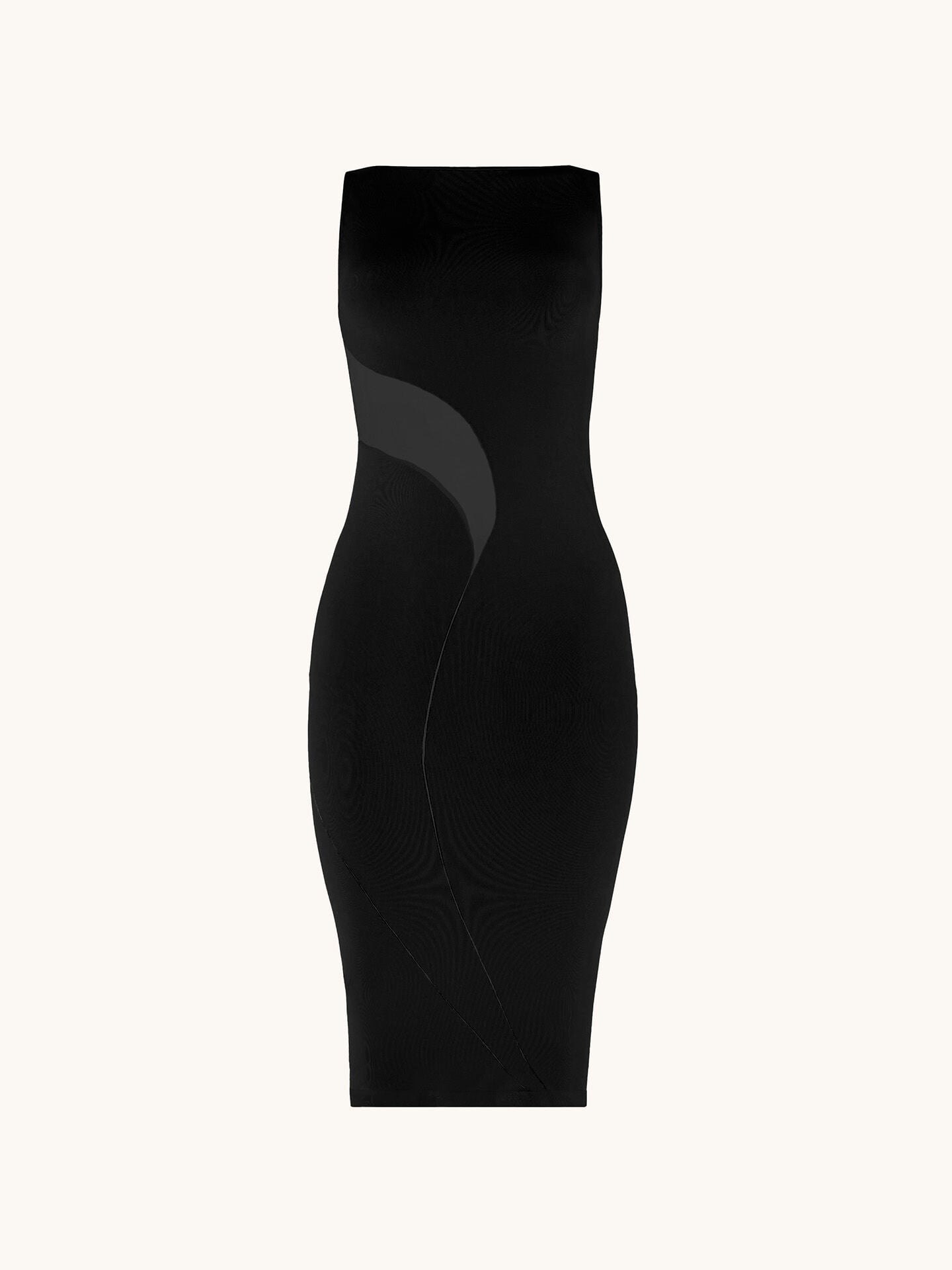 SATIN SHEER DRESS SATIN SHEER DRESS