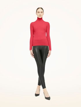 MERINO FINE RIB TOP LONG SLEEV