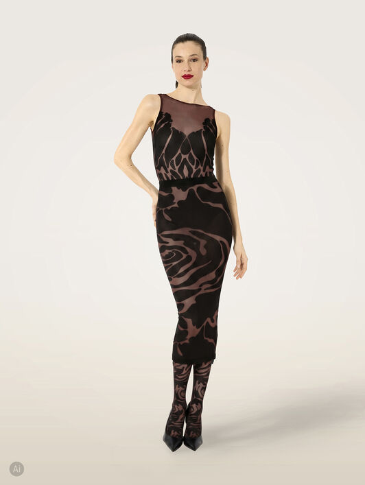 ROSE SHADOW SLEEVELESS ST.BODY ROSE SHADOW SLEEVELESS ST.BODY
