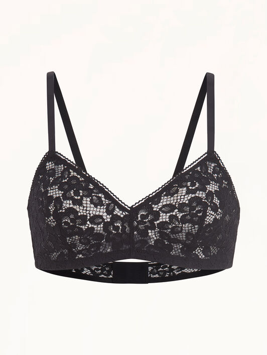 BOLD LACE TRIANGLE BRA BOLD LACE TRIANGLE BRA