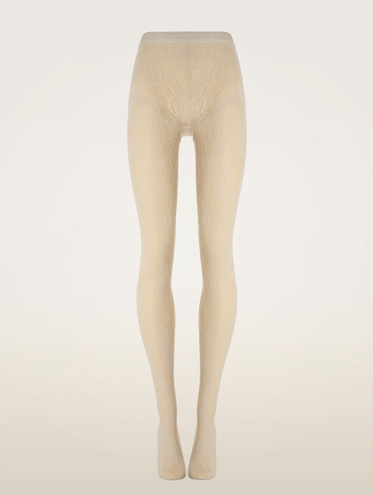 INFINITE ROSE NET TIGHTS