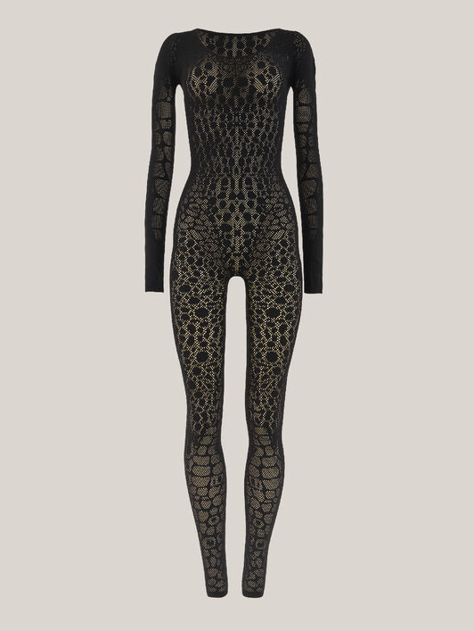 REPTILE NET JUMPSUIT