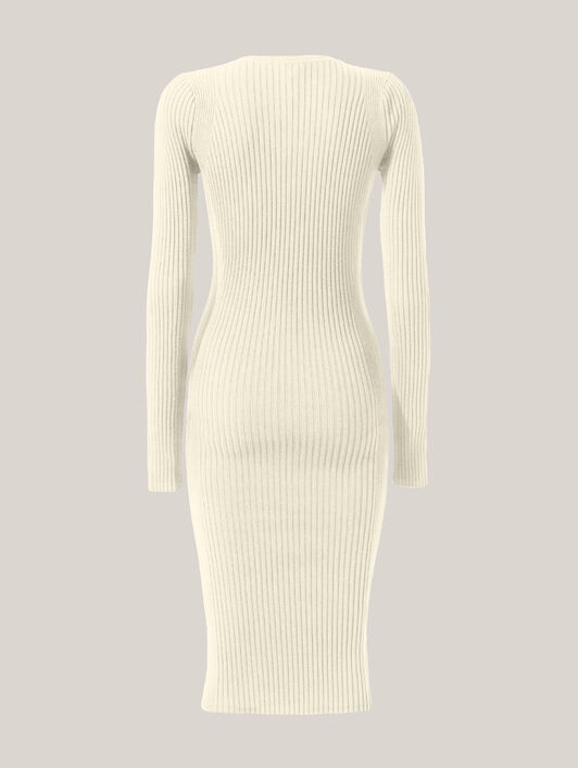 FINE MERINO RIB DRESS FINE MERINO RIB DRESS